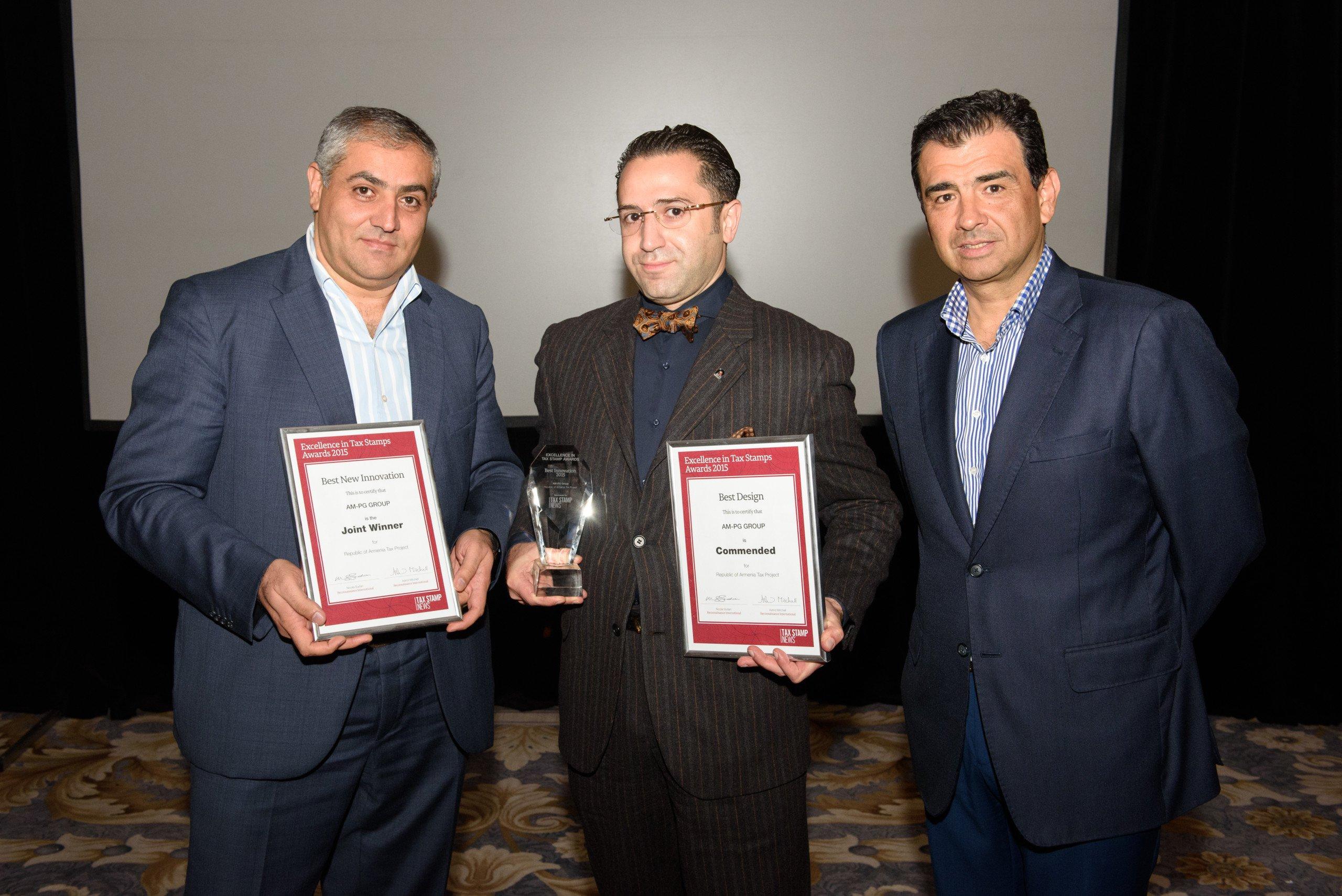 Tax Stamp Awards 2015