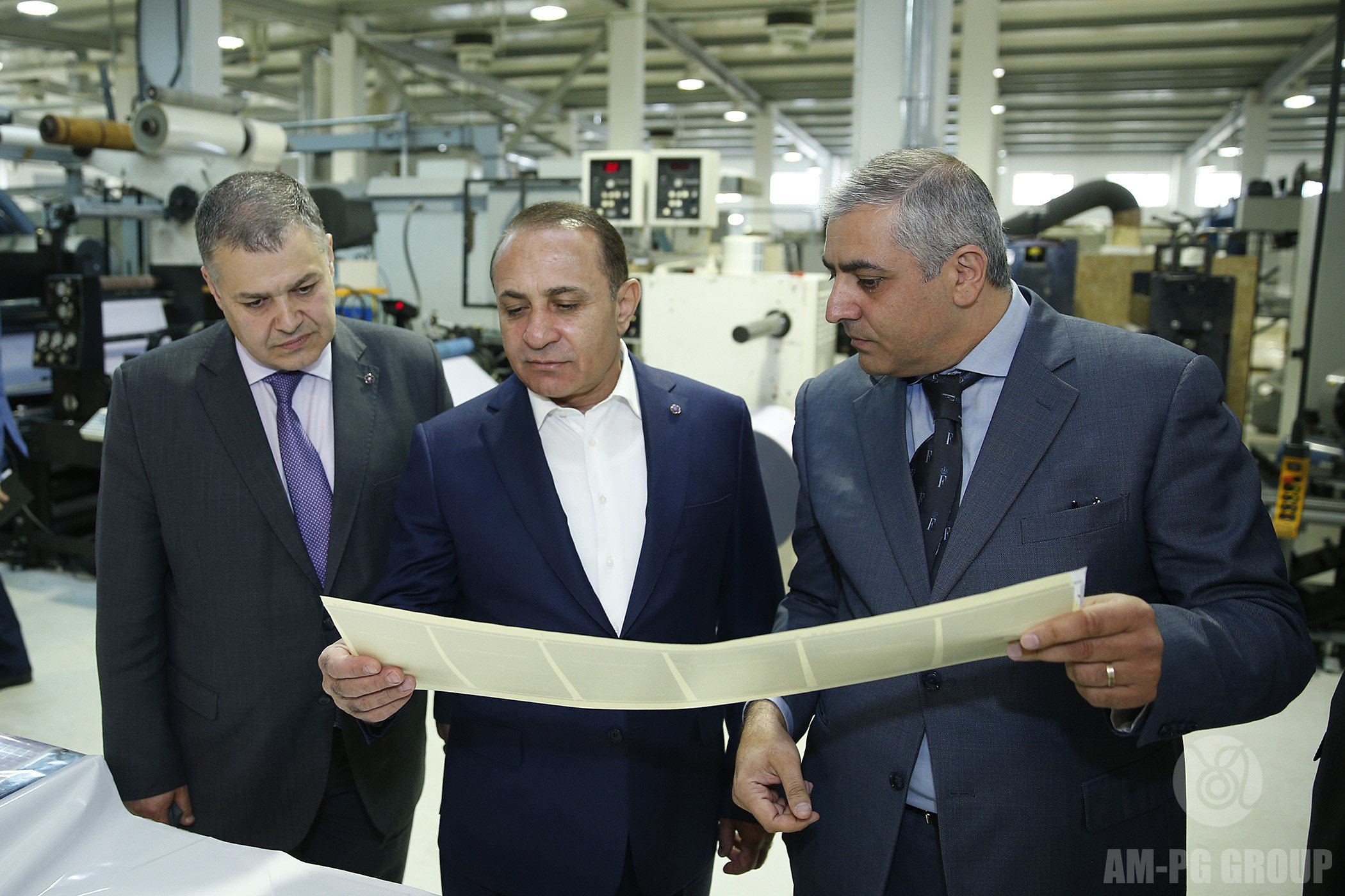 The Prime Minister of the Republic of Armenia Visits AM-PG GROUP